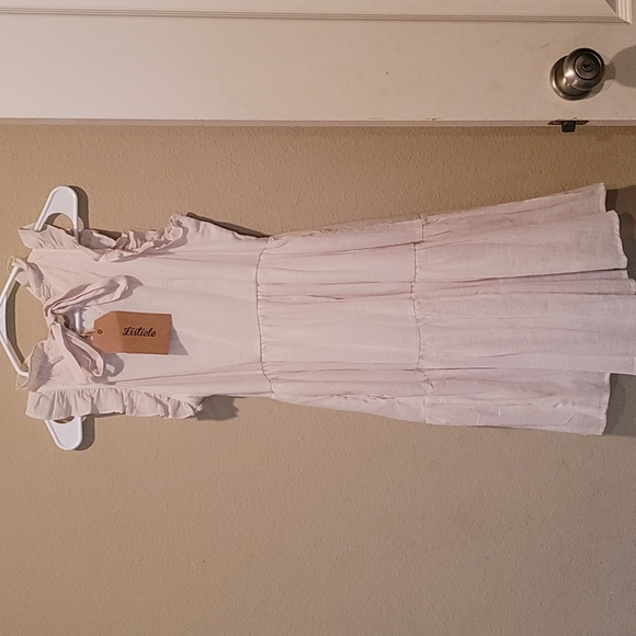 Sleeveless boho dress - Picture 2 of 3